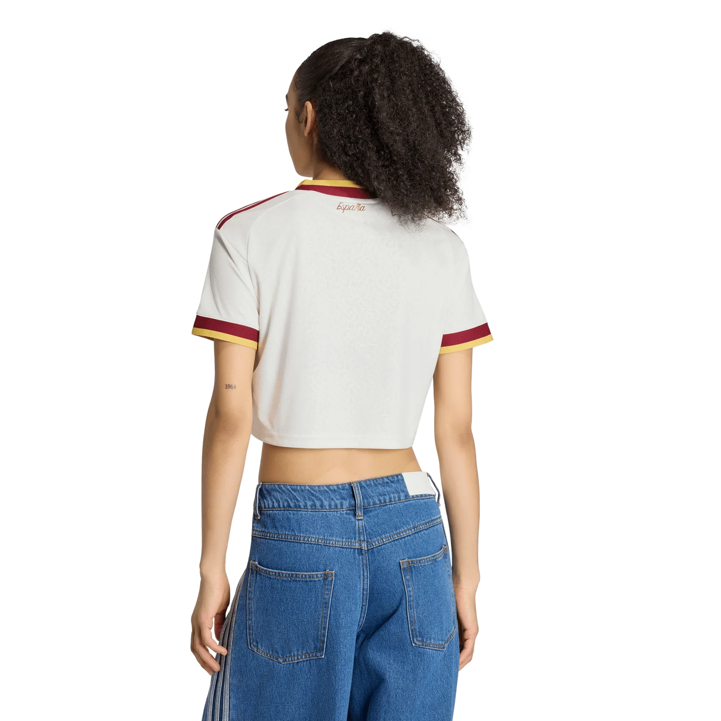 Camiseta de España 2026 segunda equipación para mujer top