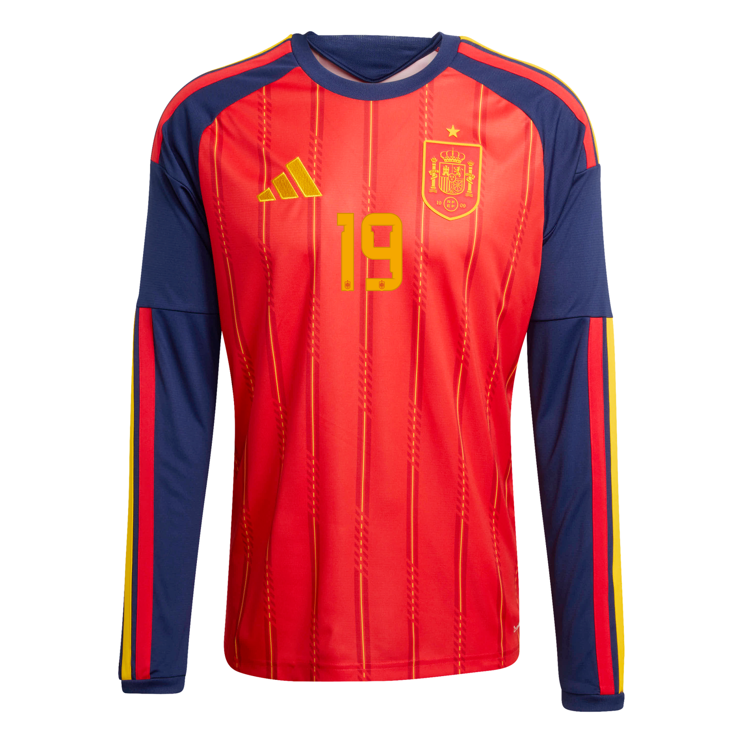 Camiseta Hombre Primera Equipación Mundial 2026 Manga Larga - Lamine Yamal - 19