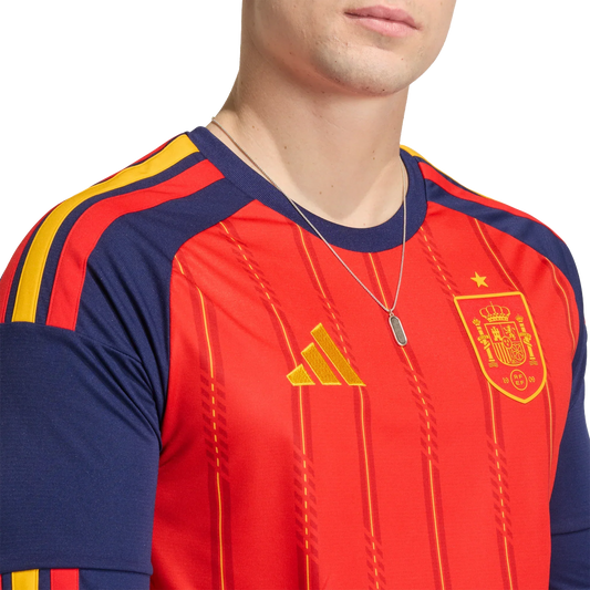 Camiseta de España 2026 primera equipación para hombre manga larga