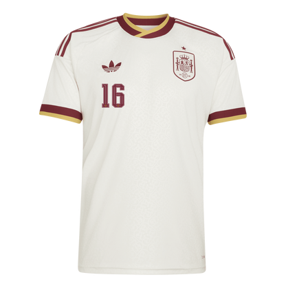 Camiseta Hombre Segunda Equipación Mundial 2026 - Rodrigo - 16