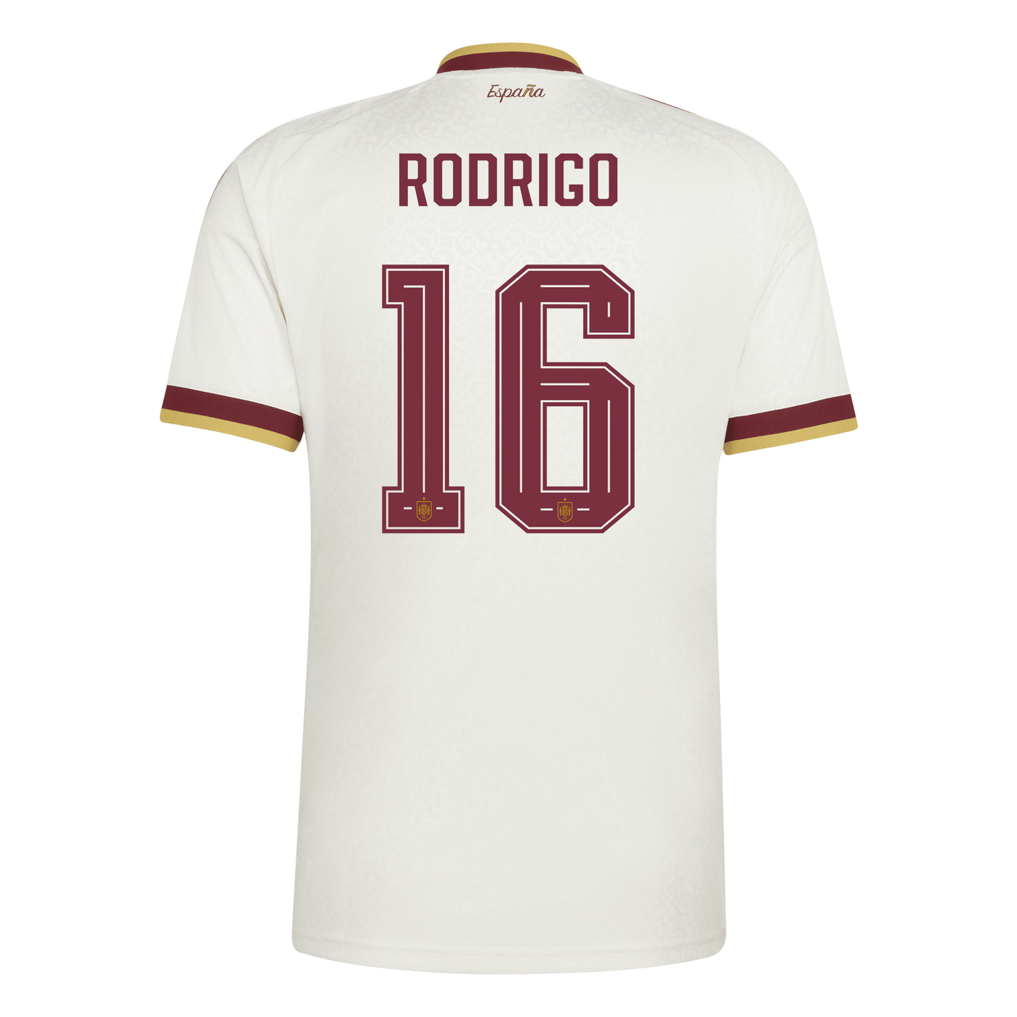 Camiseta Hombre Segunda Equipación Mundial 2026 - Rodrigo - 16
