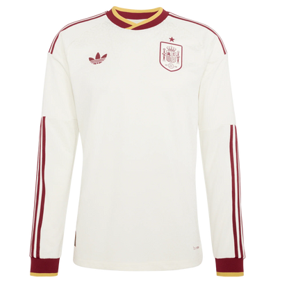 Camiseta de España 2026 segunda equipación para hombre manga larga