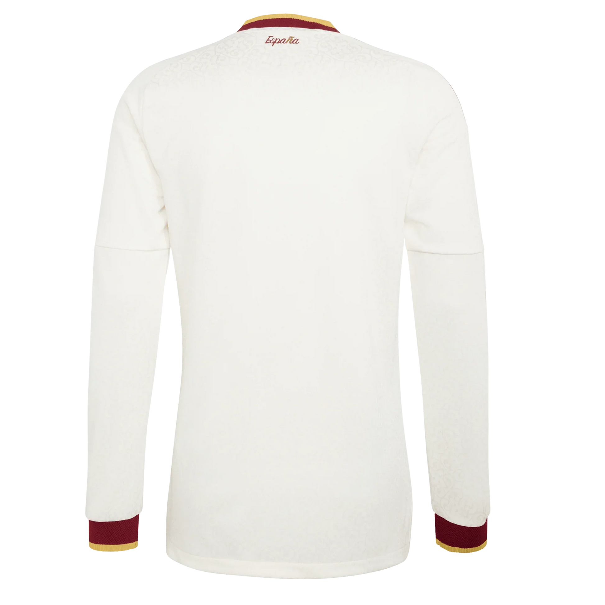 Camiseta de España 2026 segunda equipación para hombre manga larga