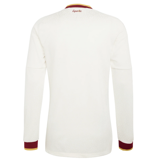 Camiseta de España 2026 segunda equipación para hombre manga larga