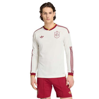 Camiseta de España 2026 segunda equipación para hombre manga larga