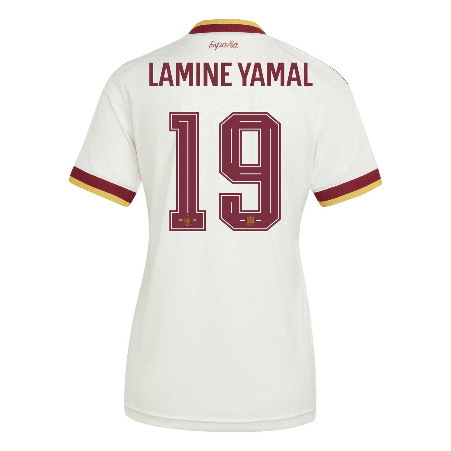 Camiseta Mujer Segunda Equipación Mundial 2026 - Lamine Yamal - 19