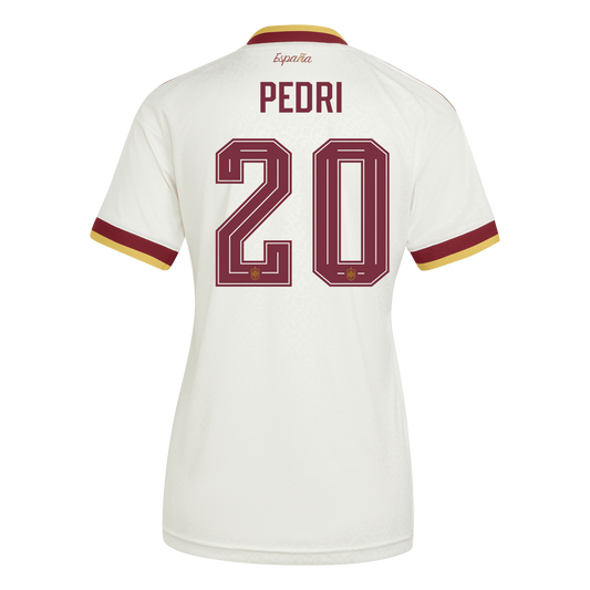 Camiseta Mujer Segunda Equipación Mundial 2026 - Pedri - 20