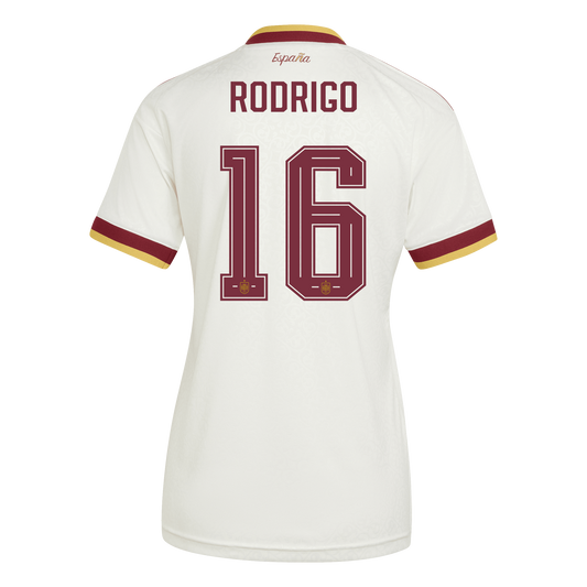 Camiseta Mujer Segunda Equipación Mundial 2026 - Rodrigo - 16