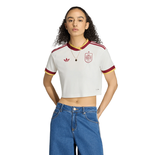 Camiseta de España 2026 segunda equipación para mujer top