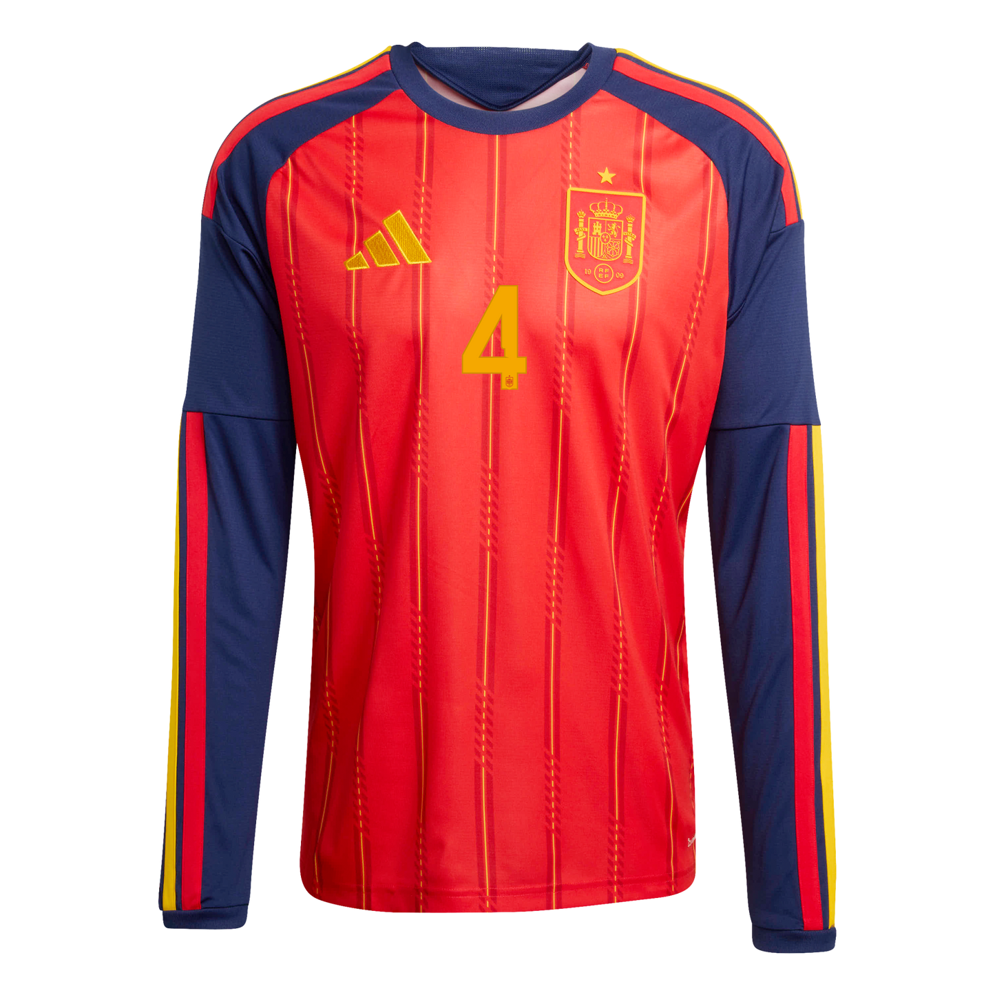 Camiseta Hombre Primera Equipación Mundial 2026 Manga Larga - Cubarsí - 4