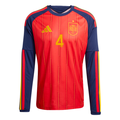 Camiseta Hombre Primera Equipación Mundial 2026 Manga Larga - Cubarsí - 4
