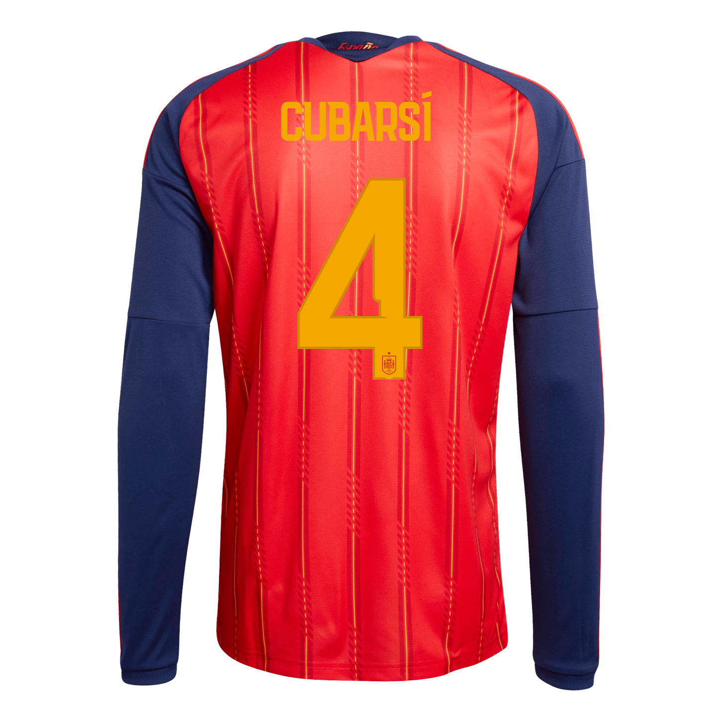 Camiseta Hombre Primera Equipación Mundial 2026 Manga Larga - Cubarsí - 4