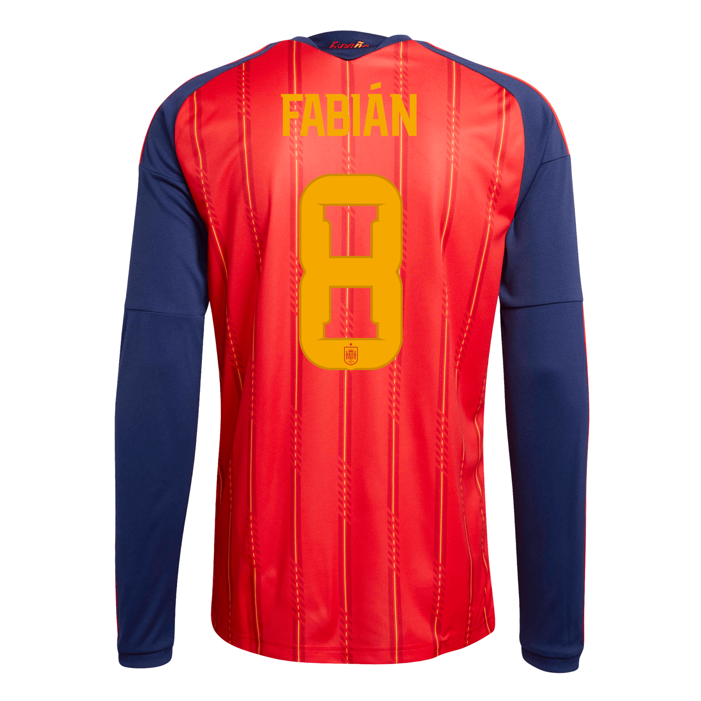 Camiseta Hombre Primera Equipación Mundial 2026 Manga Larga - Fabián - 8