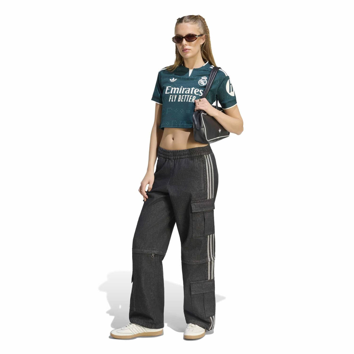 Cropped Real Madrid 26/27 Segunda Equipación | Mujer