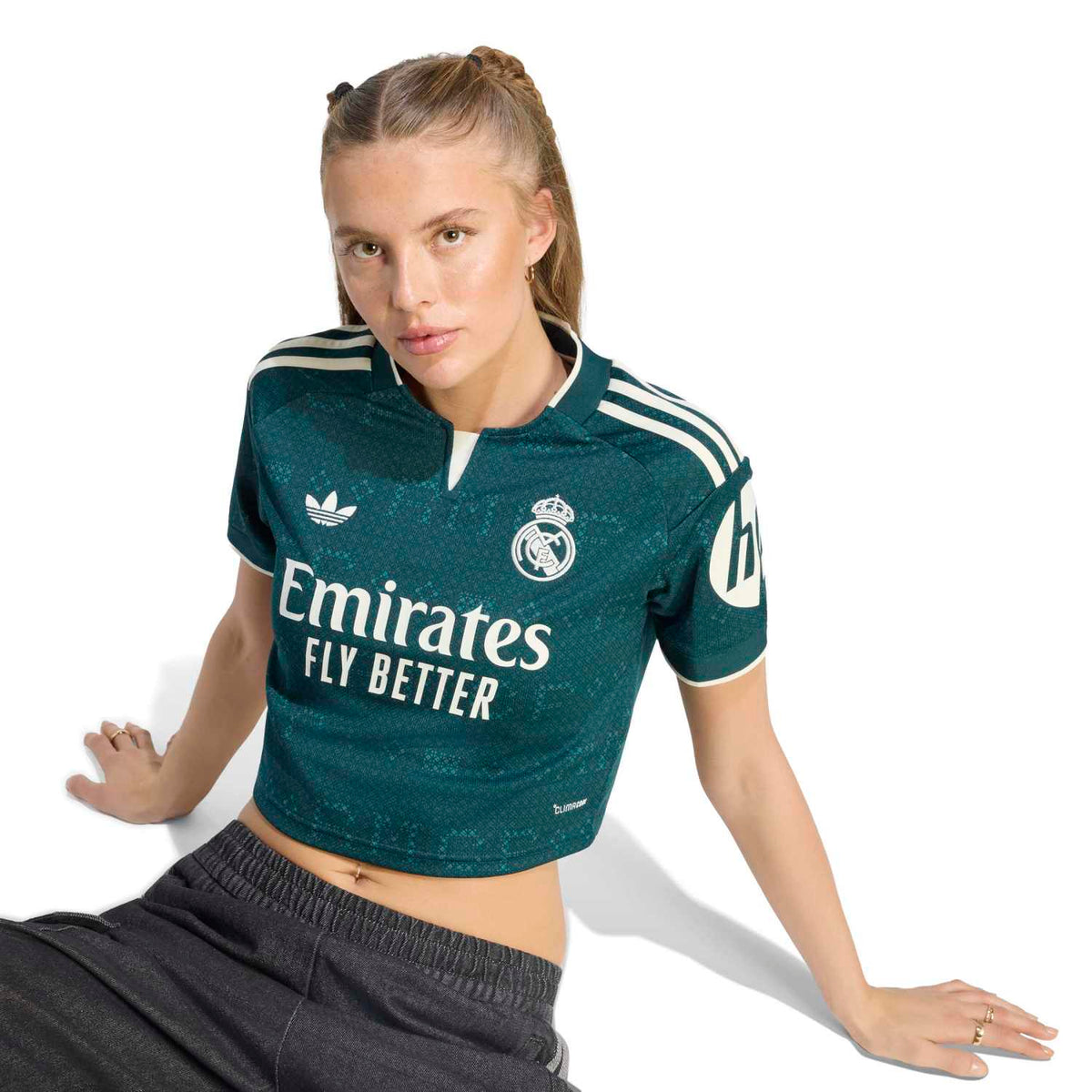Cropped Real Madrid 26/27 Segunda Equipación | Mujer