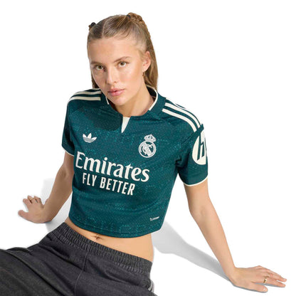Cropped Real Madrid 26/27 Segunda Equipación | Mujer