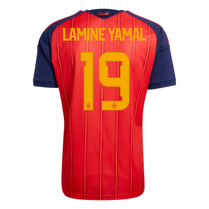 Camiseta Hombre Primera Equipación Mundial 2026 Authentic - Lamine Yamal - 19
