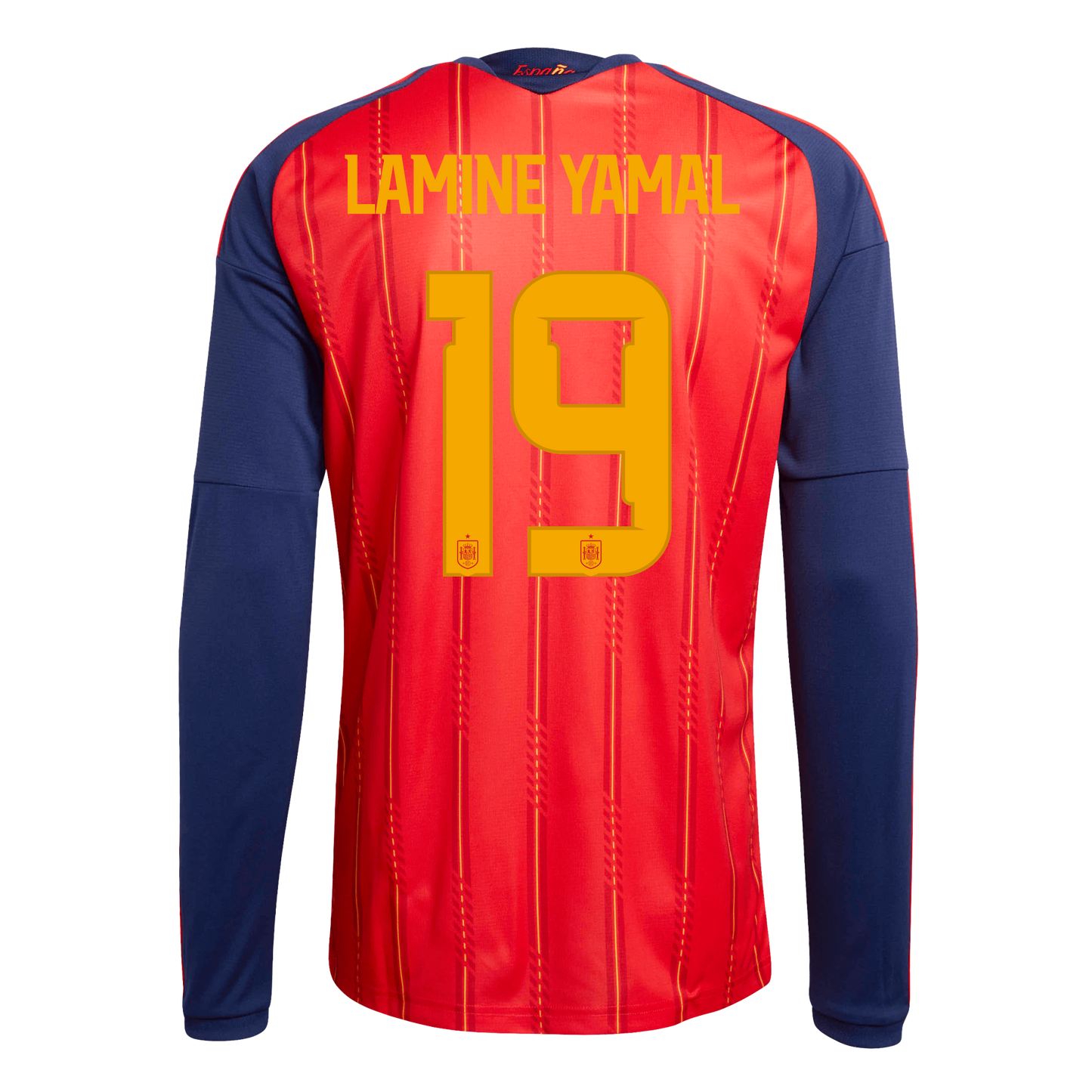 Camiseta Hombre Primera Equipación Mundial 2026 Manga Larga - Lamine Yamal - 19
