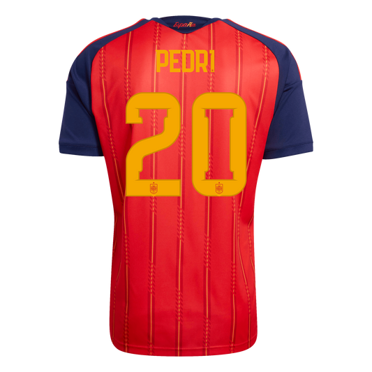 Camiseta Hombre Primera Equipación Mundial 2026 Authentic - Pedri - 20