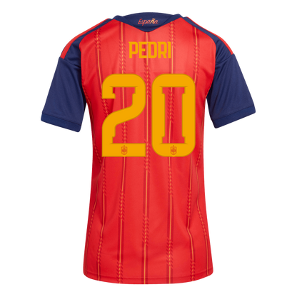 Camiseta Mujer Primera Equipación Mundial 2026 - Pedri - 20