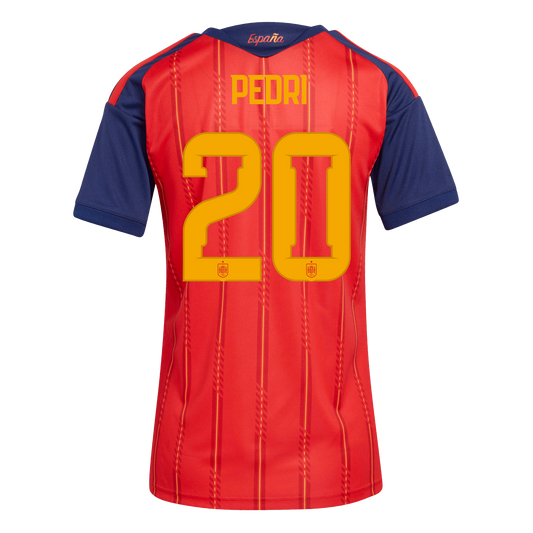 Camiseta Mujer Primera Equipación Mundial 2026 - Pedri - 20