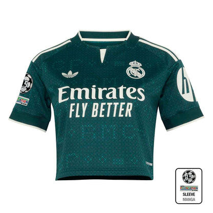 Cropped Real Madrid 26/27 Segunda Equipación | Mujer