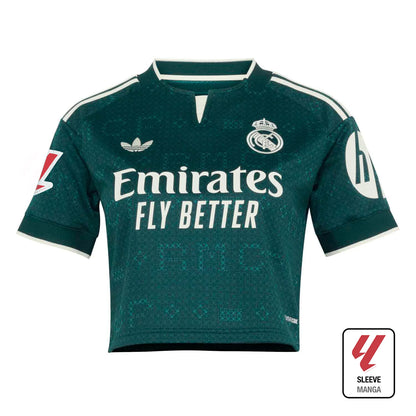Cropped Real Madrid 26/27 Segunda Equipación | Mujer