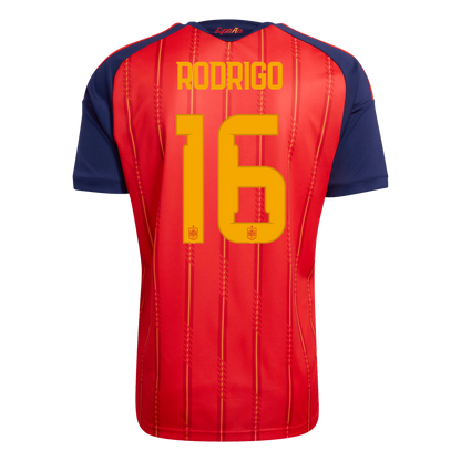 Camiseta Hombre Primera Equipación Mundial 2026 Authentic - Rodrigo - 16