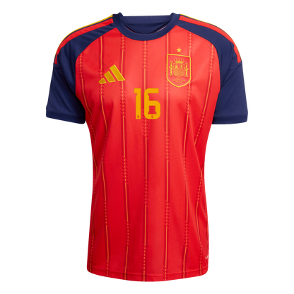 Camiseta Hombre Primera Equipación Mundial 2026 - Rodrigo - 16