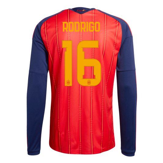 Camiseta Hombre Primera Equipación Mundial 2026 Manga Larga - Rodrigo - 16