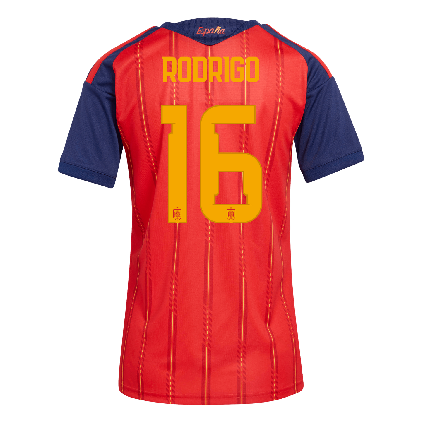 Camiseta Mujer Primera Equipación Mundial 2026 - Rodrigo - 16