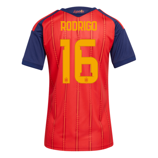 Camiseta Mujer Primera Equipación Mundial 2026 - Rodrigo - 16