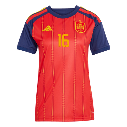 Camiseta Mujer Primera Equipación Mundial 2026 - Rodrigo - 16
