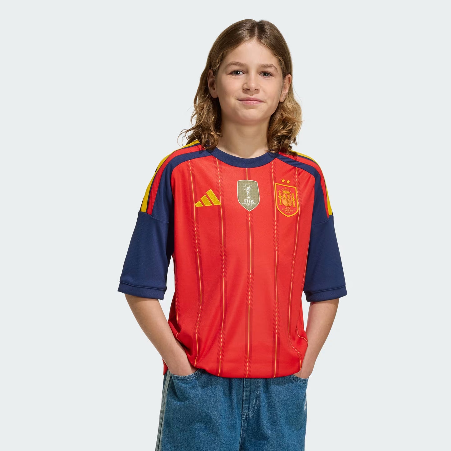 Camiseta Campeones del Mundo Selección Española 2026 Primera Equipación | Niño