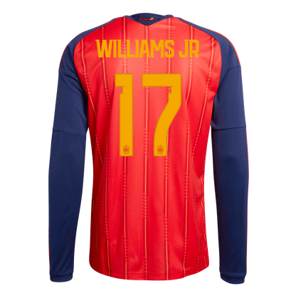 Camiseta Hombre Primera Equipación Mundial 2026 Manga Larga - Williams JR - 17