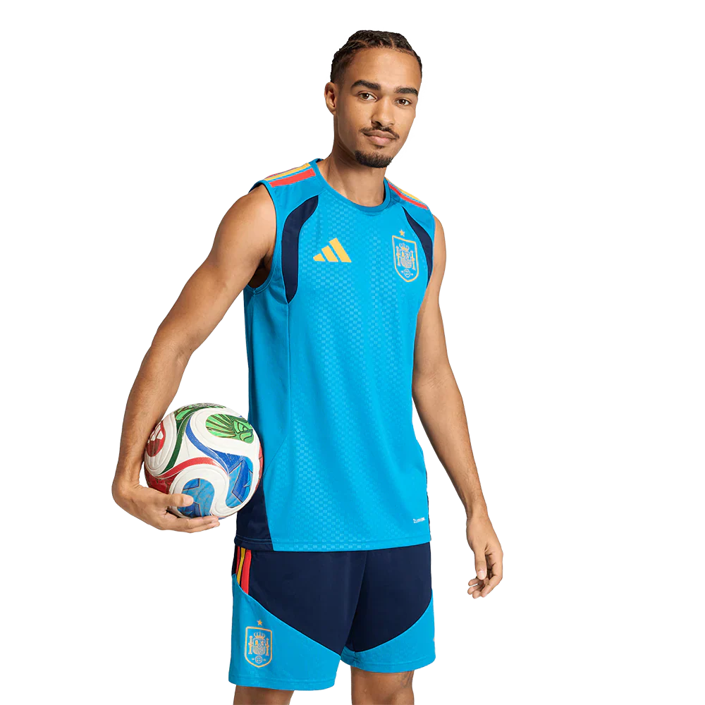 Camiseta de España 2026 entrenamiento para hombre sin mangas