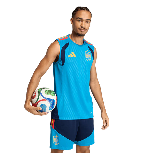 Camiseta de España 2026 entrenamiento para hombre sin mangas