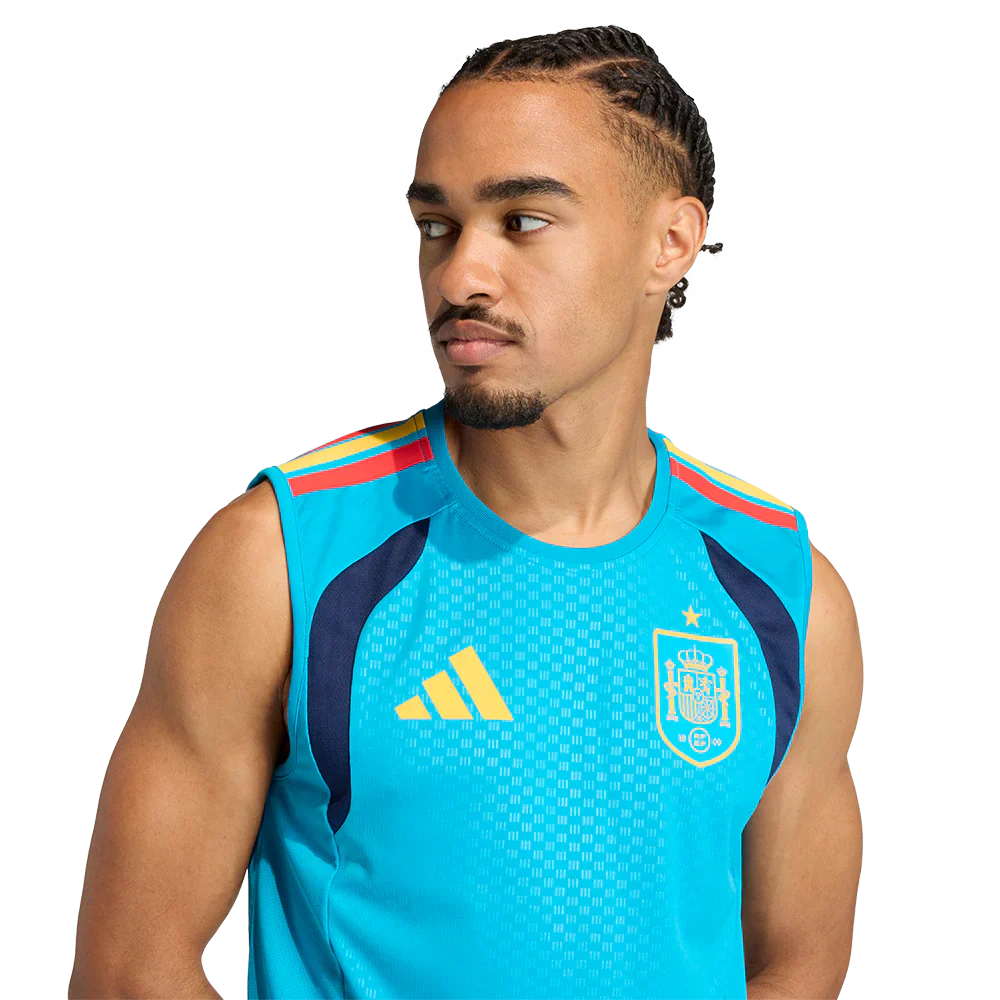 Camiseta de España 2026 entrenamiento para hombre sin mangas