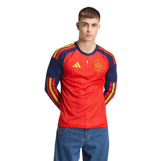 Camiseta de España 2026 primera equipación para hombre manga larga