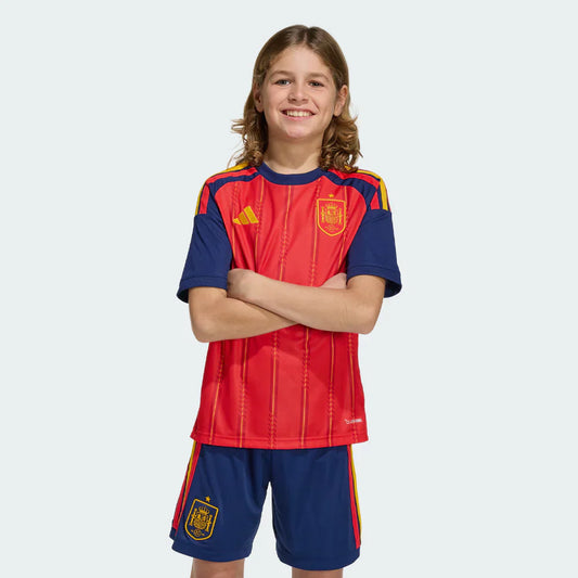 Conjunto de España 2026 primera equipación para niño