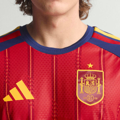 Camiseta de España 2026 primera equipación para hombre authentic manga larga