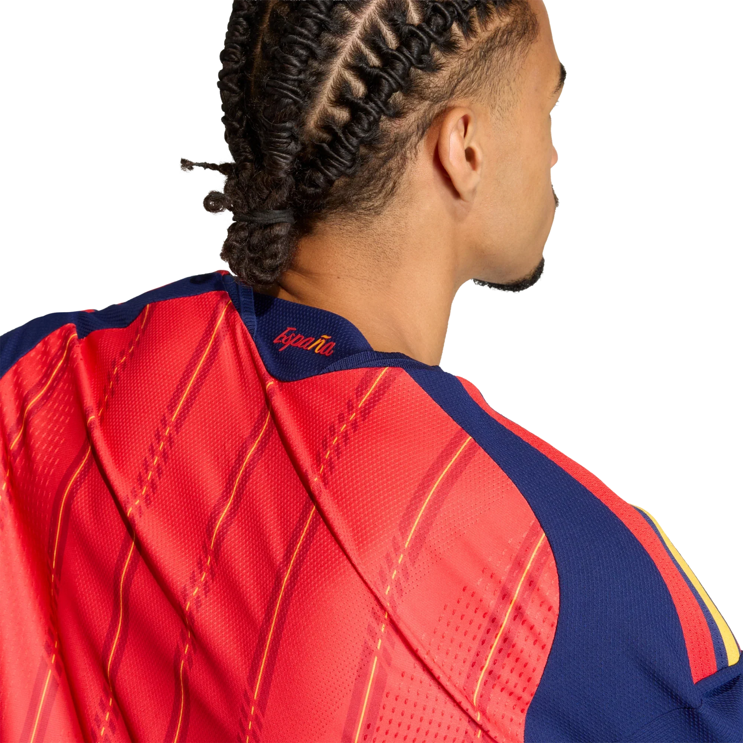 Camiseta de España 2026 primera equipación para hombre authentic manga larga
