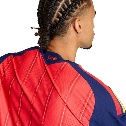 Camiseta de España 2026 primera equipación para hombre authentic manga larga