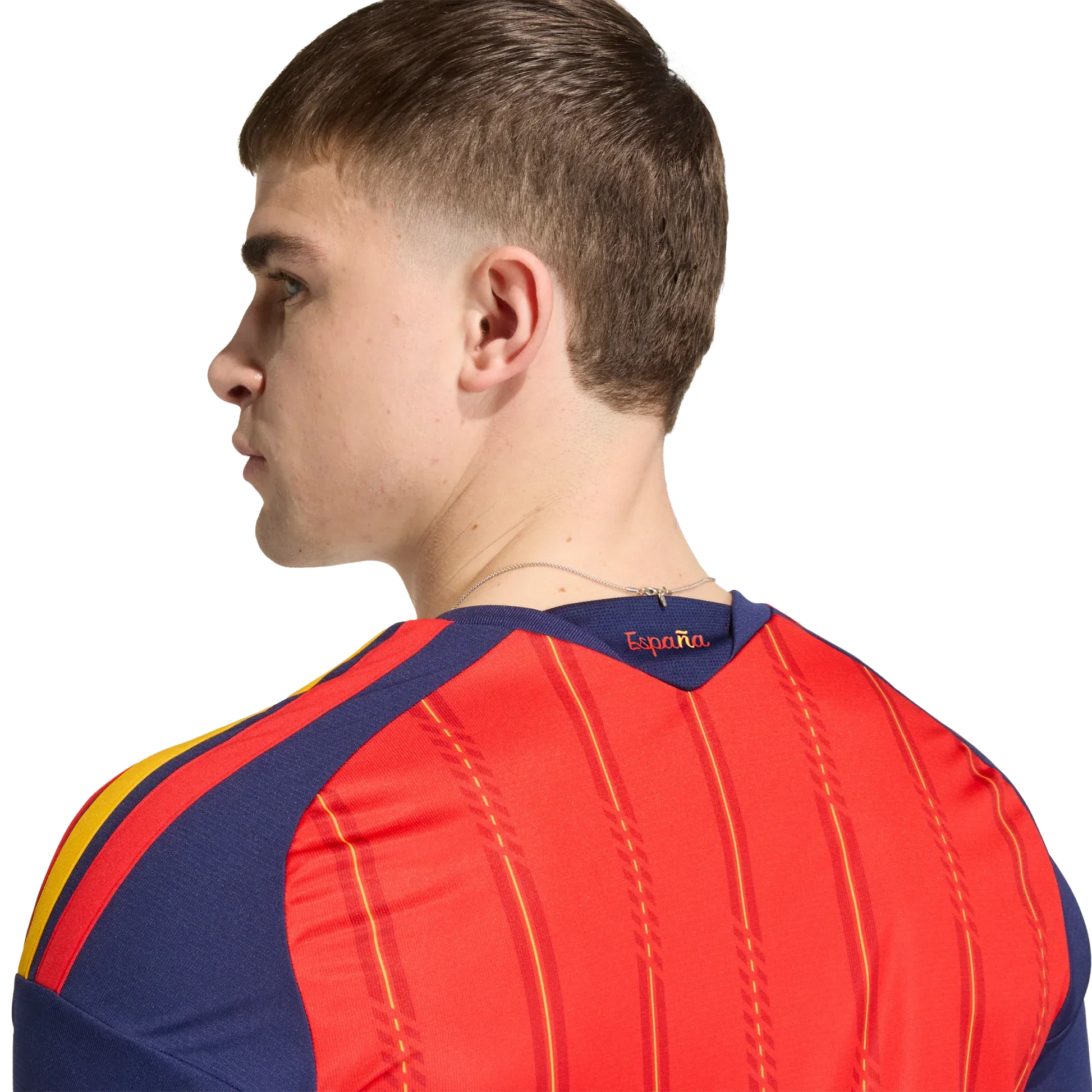 Camiseta de España 2026 primera equipación para hombre manga larga