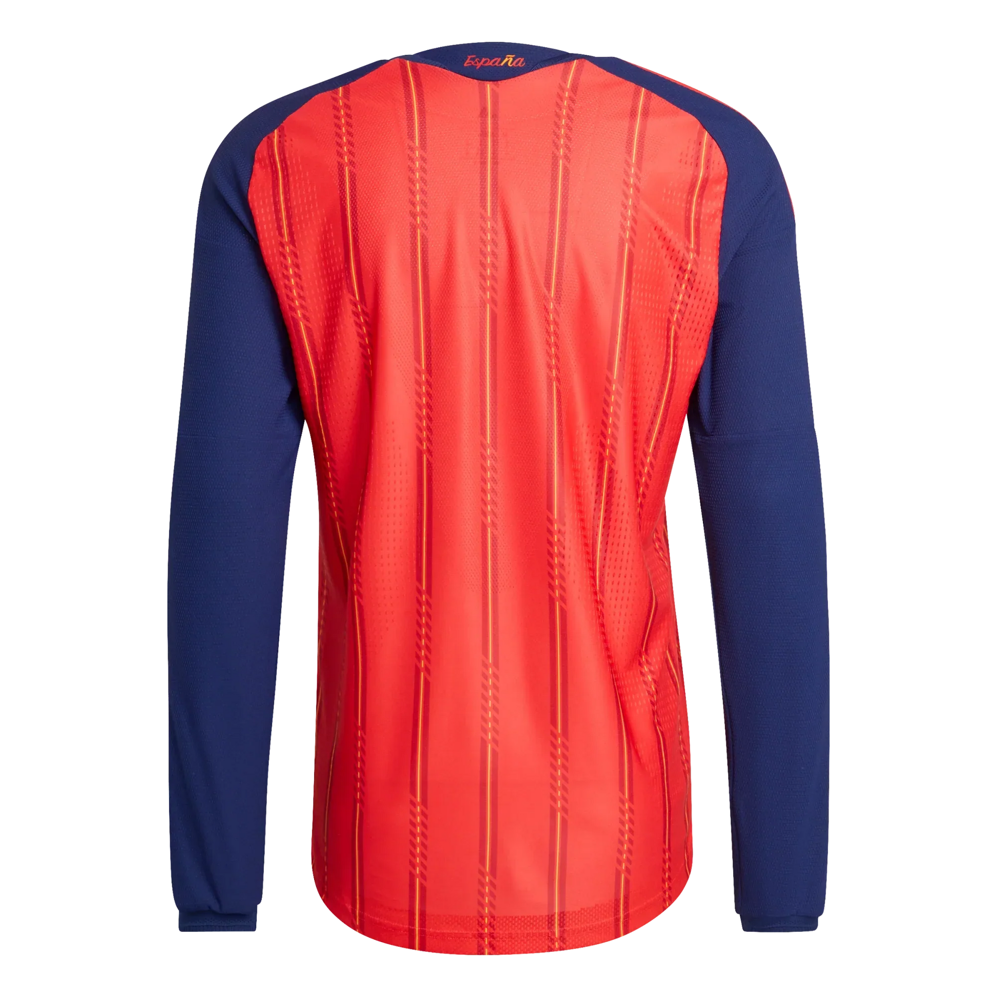 Camiseta de España 2026 primera equipación para hombre authentic manga larga