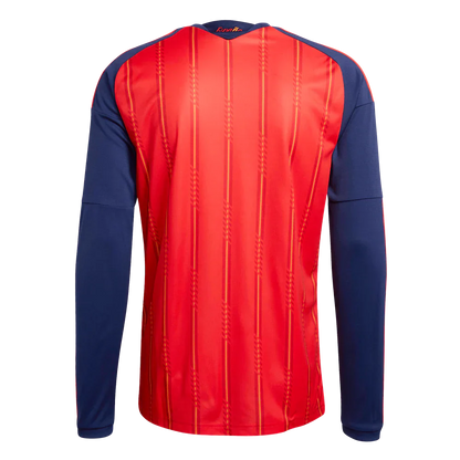 Camiseta de España 2026 primera equipación para hombre manga larga