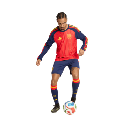 Camiseta de España 2026 primera equipación para hombre authentic manga larga