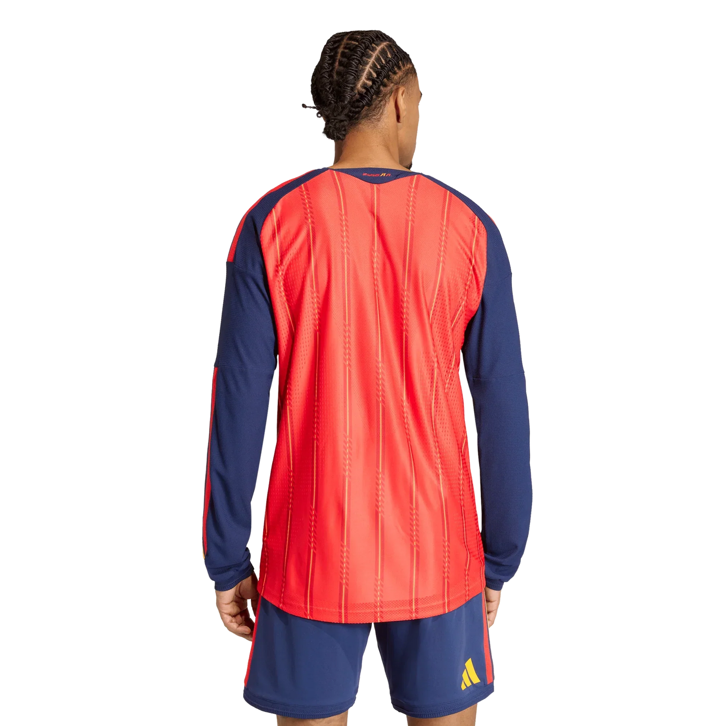 Camiseta de España 2026 primera equipación para hombre authentic manga larga