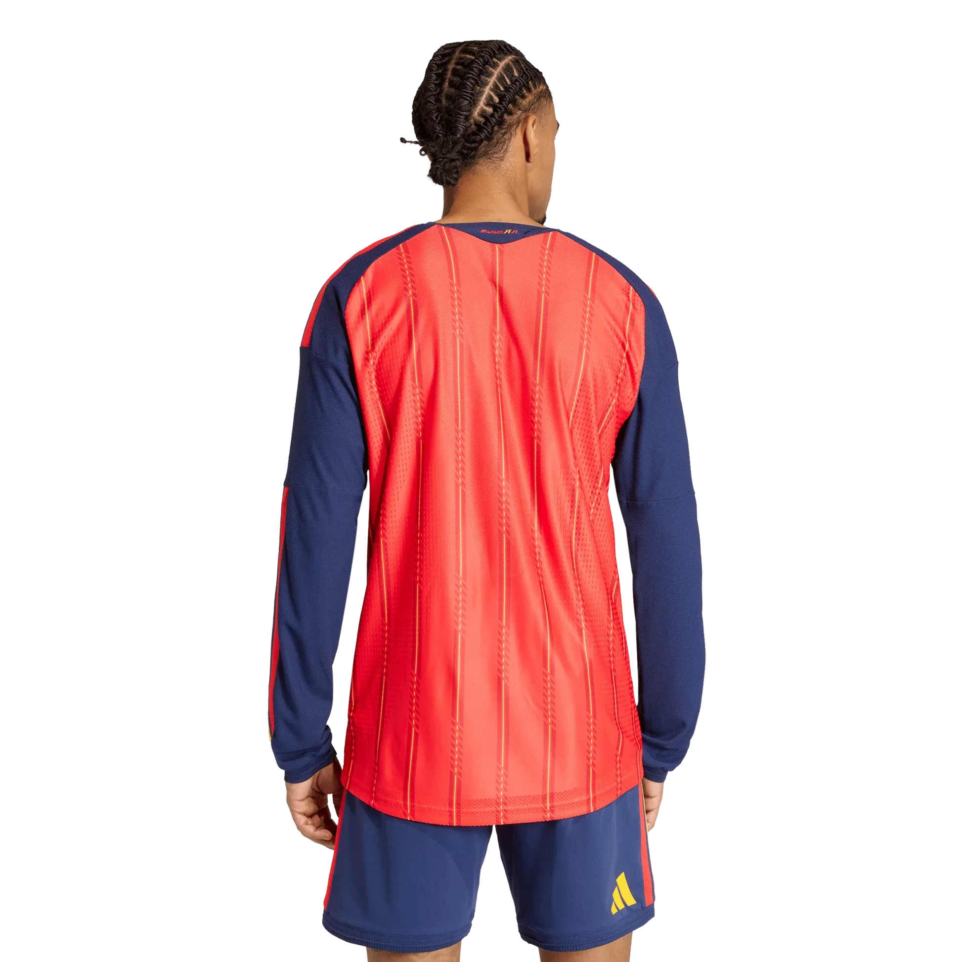 Camiseta de España 2026 primera equipación para hombre authentic manga larga