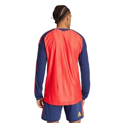 Camiseta de España 2026 primera equipación para hombre authentic manga larga